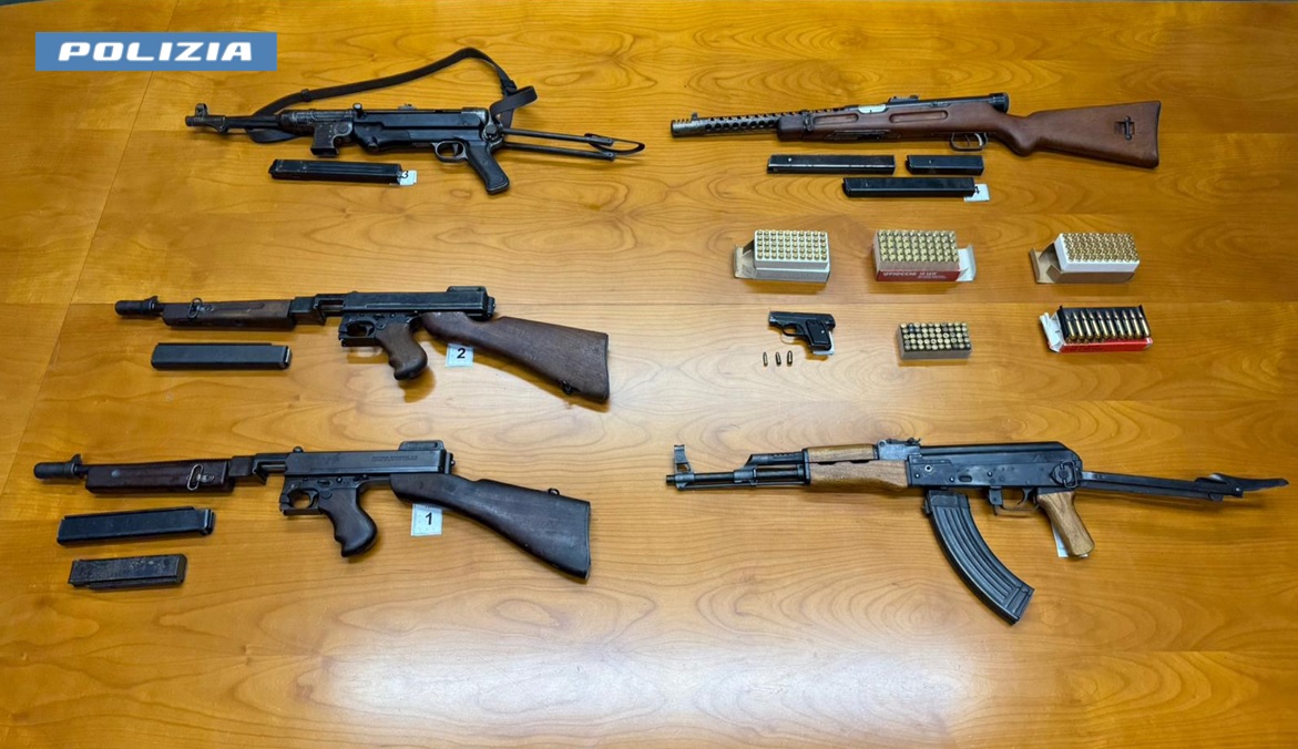 Scambio di armi intercettato dalla polizia: due uomini in manette a Garbagnate