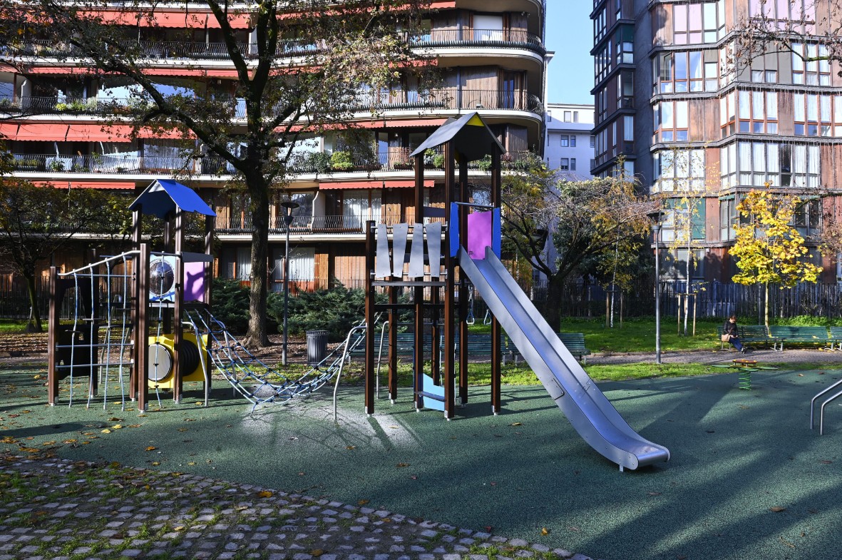 Rinnovata l’area giochi del Giardino Oriana Fallaci