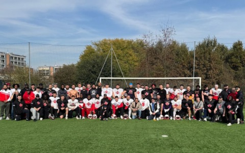 Dal Canada a Rozzano: la nazionale di football americano incontra studenti e istituzioni
