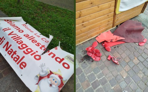 Vandali devastano le installazioni del Rione La Corte a Cesano