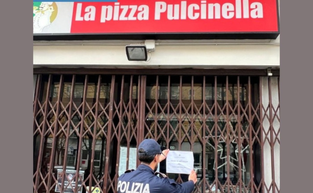Pizzeria chiusa al Gratosoglio per dieci giorni: degrado, disordini e frequentazioni pericolose