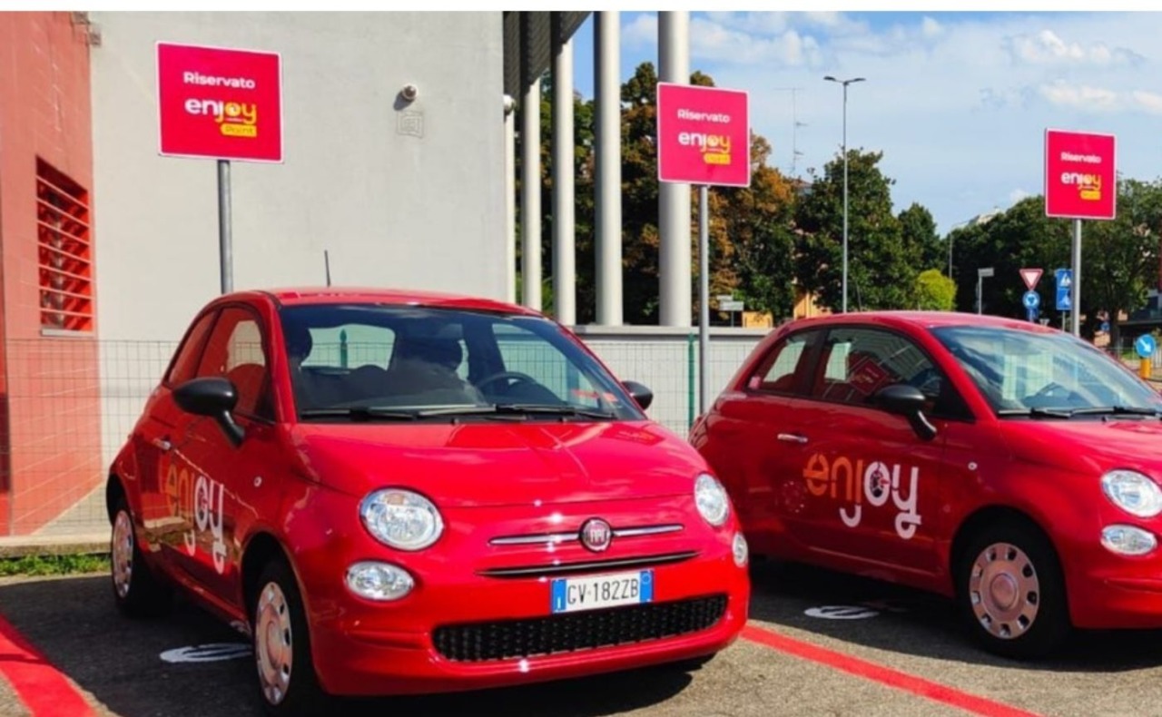 Servizio di Car sharing Enjoy, cambia tutto: ora disponibile solo presso gli “Enjoy Point”