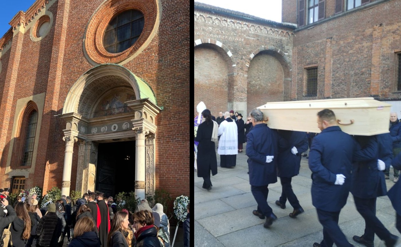 Milano ha salutato Chiara e Achille, il dolore della città riempie due chiese