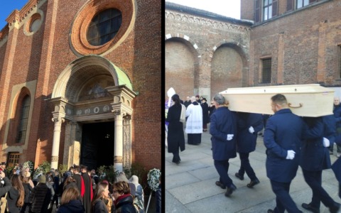 Milano ha salutato Chiara e Achille, il dolore della città riempie due chiese