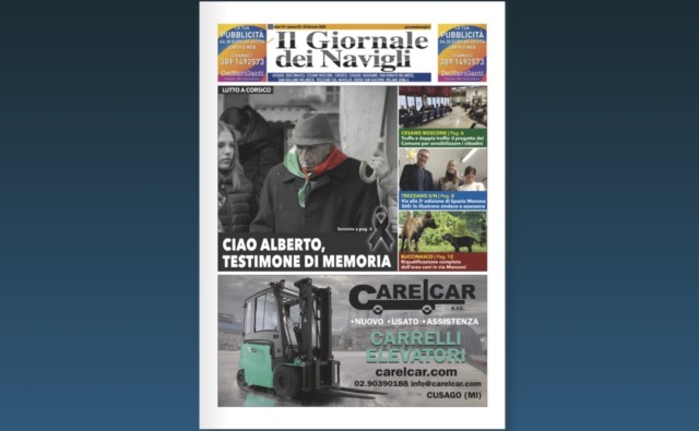 Ecco il nuovo numero dell’edizione cartacea de Il Giornale dei Navigli online