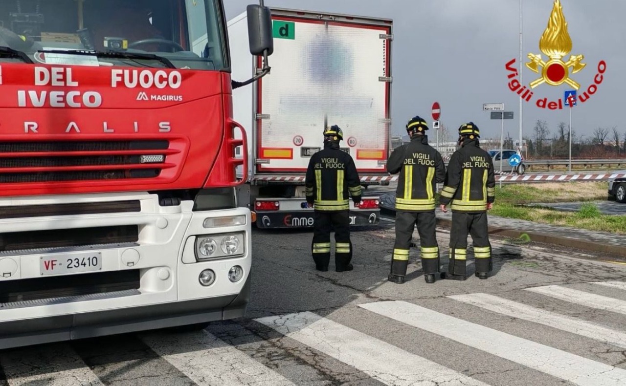 Incidente a Gaggiano: ciclista muore travolto da un mezzo pesante