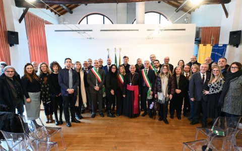 L’Arcivescovo Delpini a Cesano Boscone incontra i sindaci della diocesi del sud ovest milanese