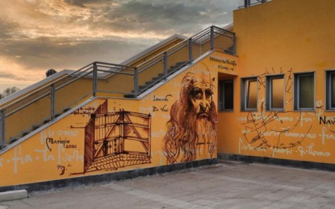 La “Biblioteca sul Naviglio di Corsico” ha ora un nome, e un nuovo murale a impreziosirla