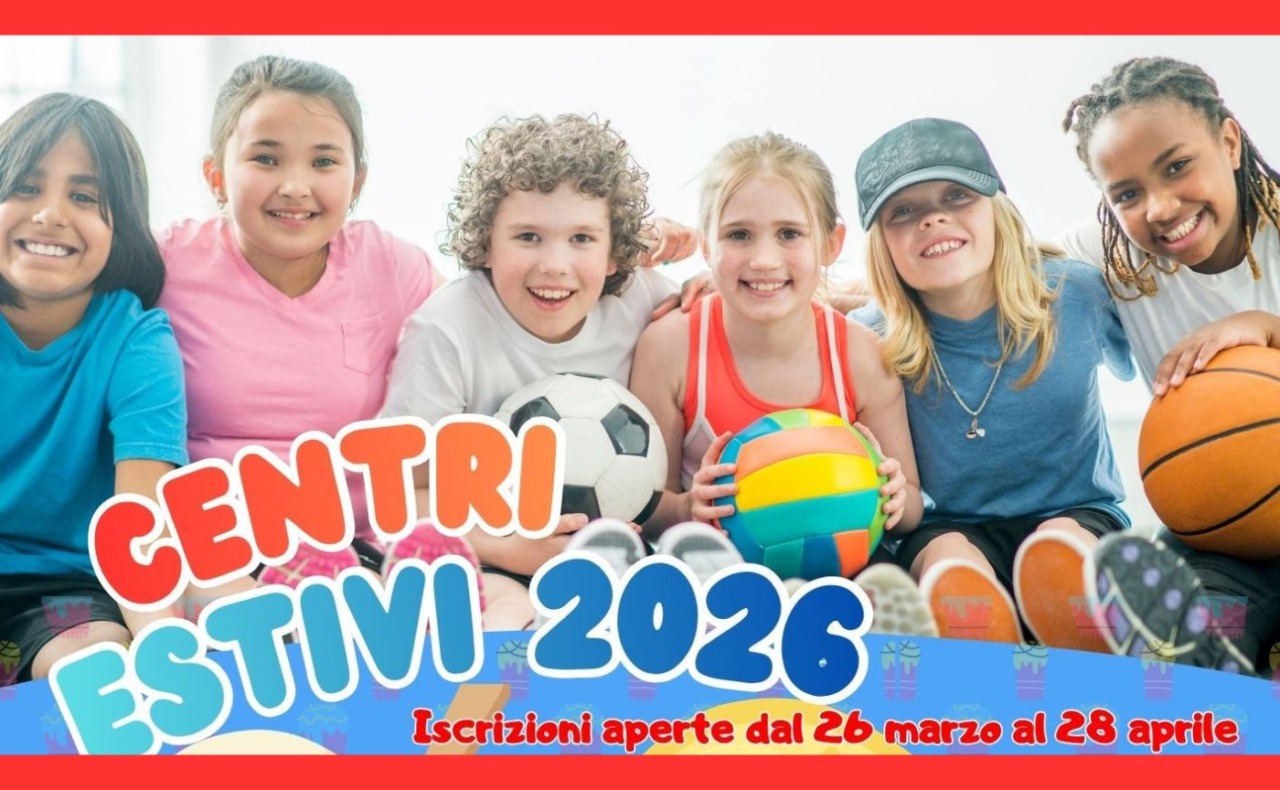 Corsico apre le iscrizioni ai Centri Estivi 2026: domande online dal 26 marzo al 28 aprile