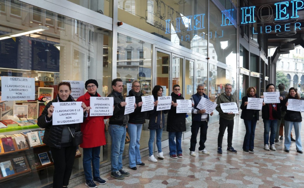 Hoepli verso la chiusura: libreria stop entro maggio, cassa integrazione per 49 librai