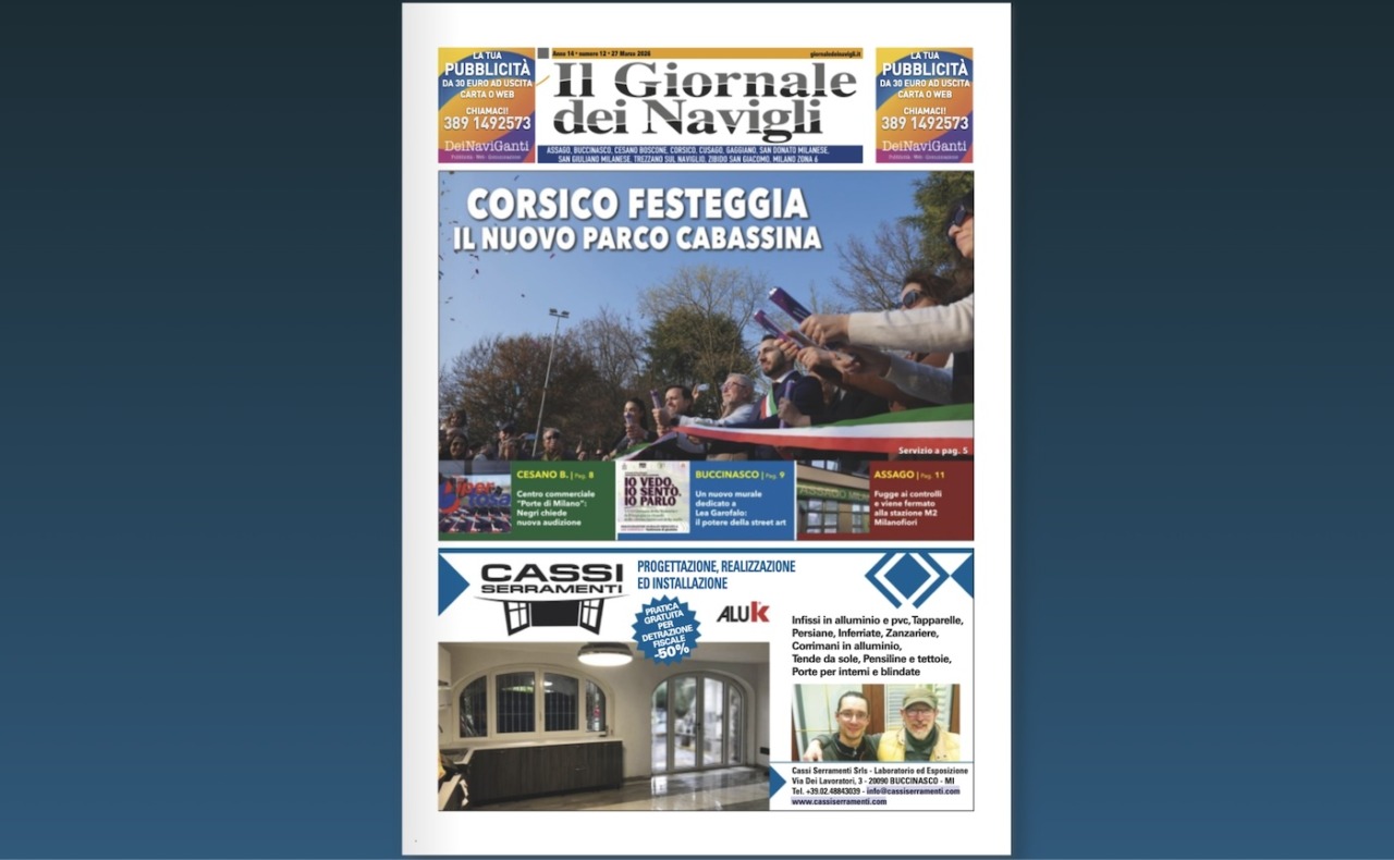 Ecco il nuovo numero dell’edizione cartacea de Il Giornale dei Navigli online