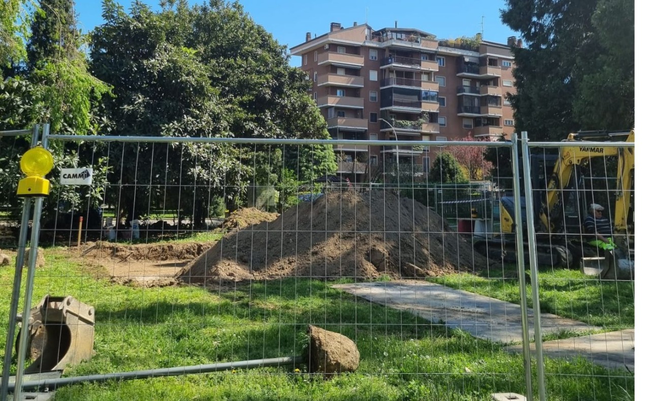 Nuovo impianto di filtraggio dell’acqua potabile nell’area verde di via Marzabotto