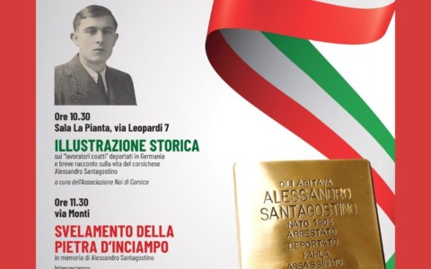 Nel giorno del Primo Maggio a Corsico verrà svelata una Pietra d’inciampo in memoria di Alessandro Santagostino