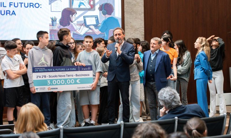Buccinasco sul podio del concorso di “Un gesto per il futuro: la cura”: la Nova Terra premiata per la creatività degli studenti