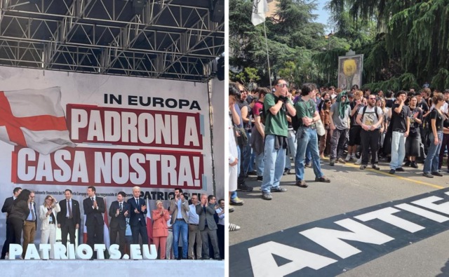 Duomo blindato, slogan forti e vecchie ricette: il raduno sovranista di Salvini divide Milano
