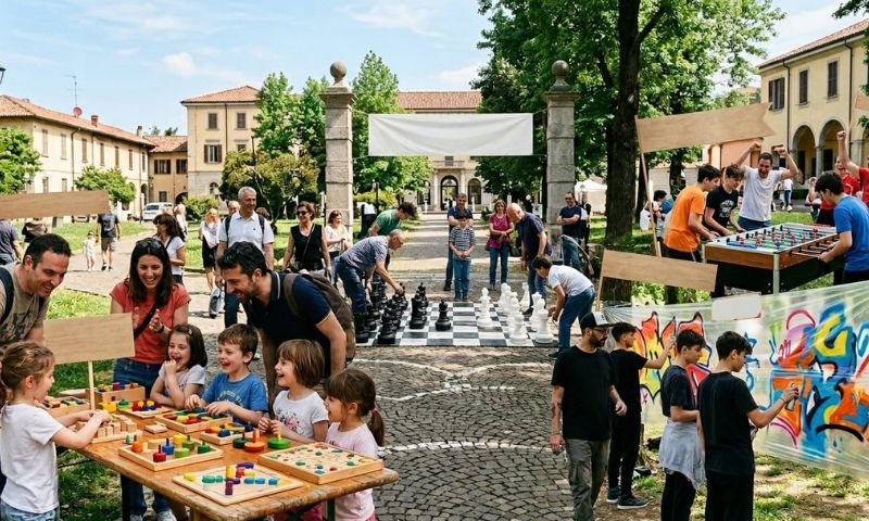 Scocca l’ora del “Festival del gioco”: parchi, cortili, parrocchie della città si trasformeranno in luoghi di divertimento