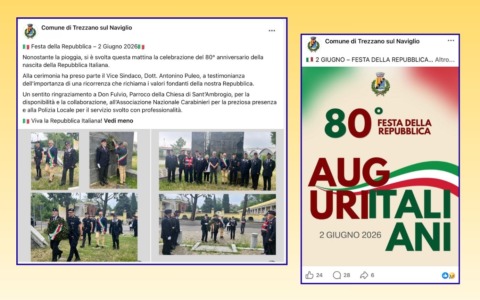Festa della Repubblica a Trezzano: scoppia la polemica
