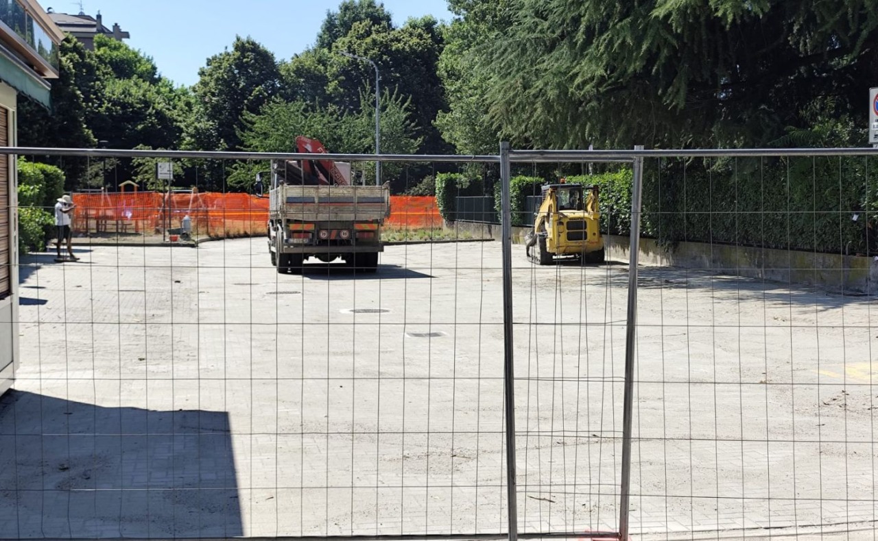 Riaperto a Cesano il parcheggio di via Libertà: meno rischi allagamenti grazie al “Progetto Spugna”