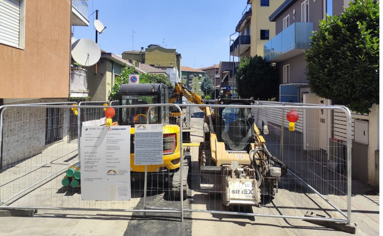Al via a Cesano lavori per il teleriscaldamento nelle vie Mazzini e De Amicis