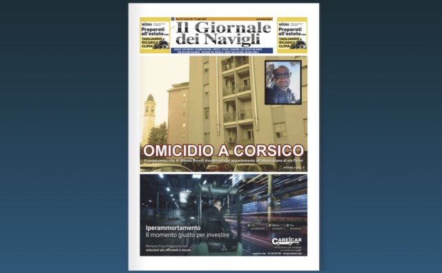 Ecco il nuovo numero dell’edizione cartacea de Il Giornale dei Navigli online