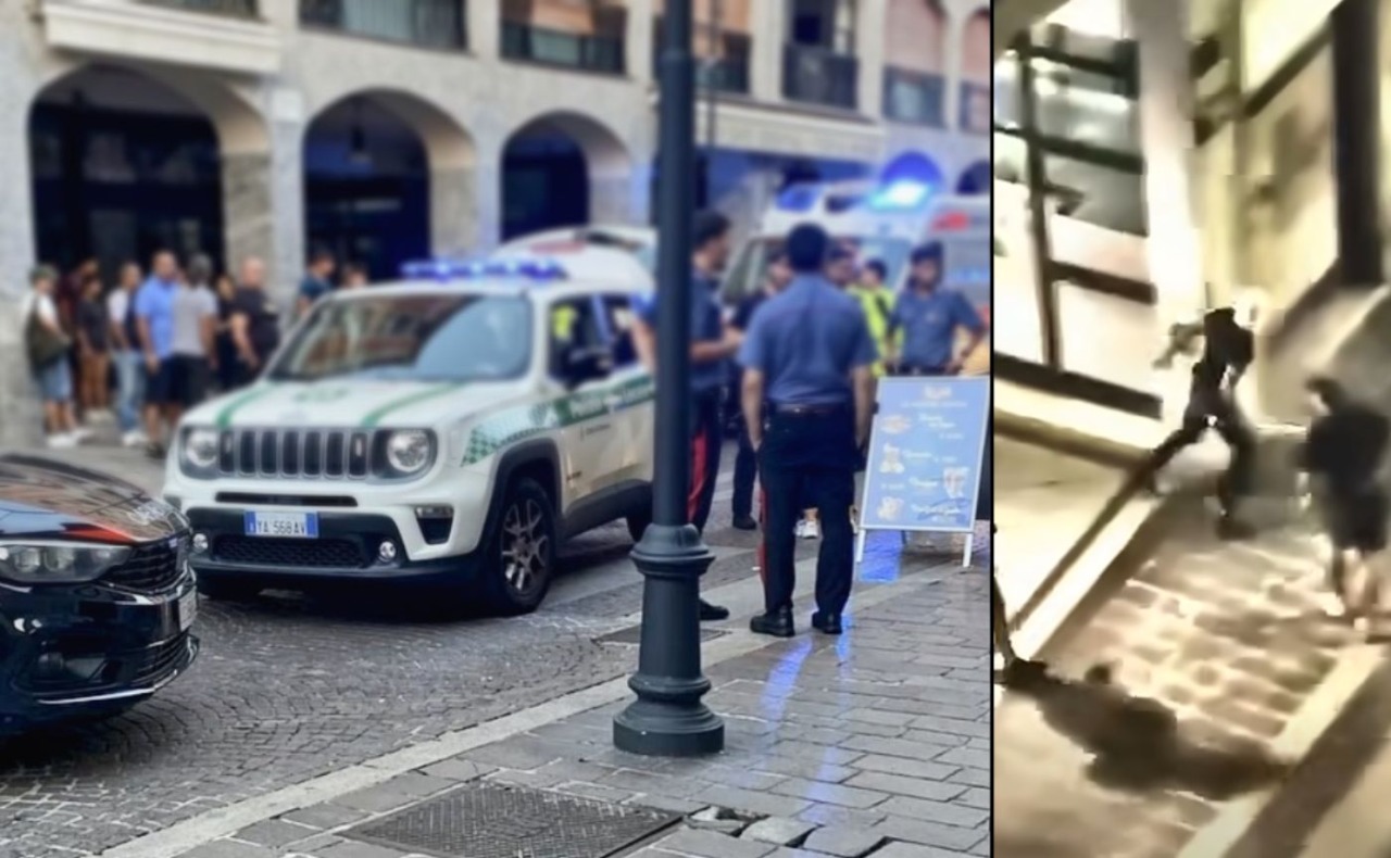 Rissa tra due bar in via Cavour a Corsico: uno dei titolari aggredito. Poco dopo un gruppo a volto coperto tra le vie del Centro storico con bastoni