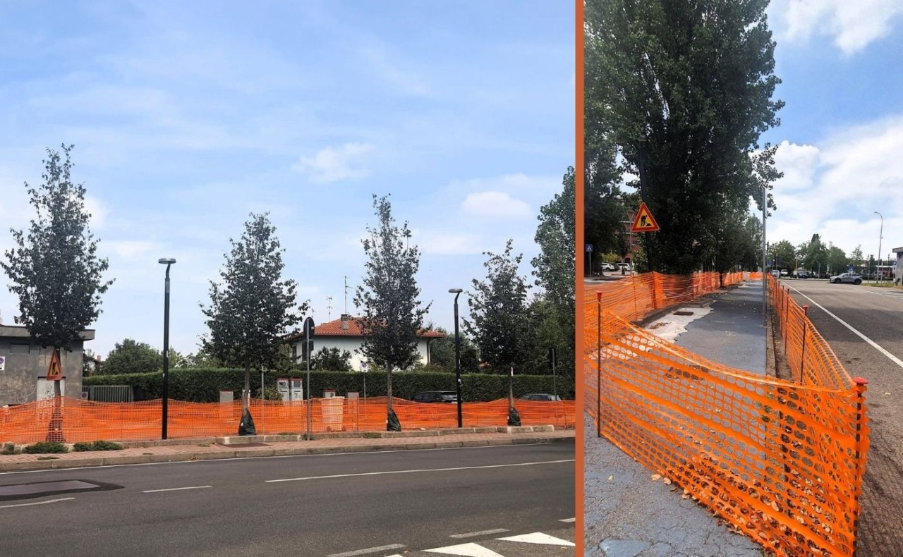 Al via ad Assago i lavori sulla pista ciclopedonale tra via Matteotti e via del Parco