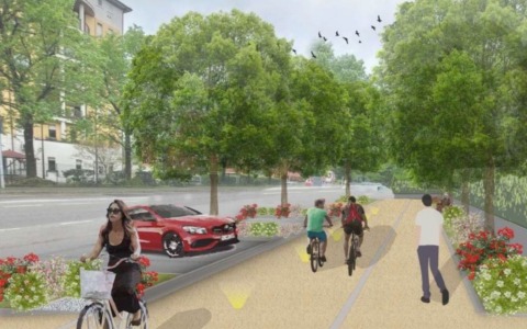 Al via la riqualificazione di via Lomellina a Buccinasco: nuova ciclabile e marciapiedi