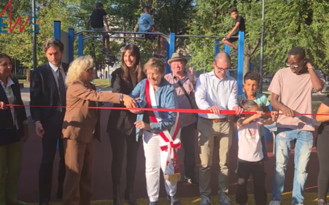 San Siro, inaugurata la nuova palestra all’aperto in piazzale Selinunte