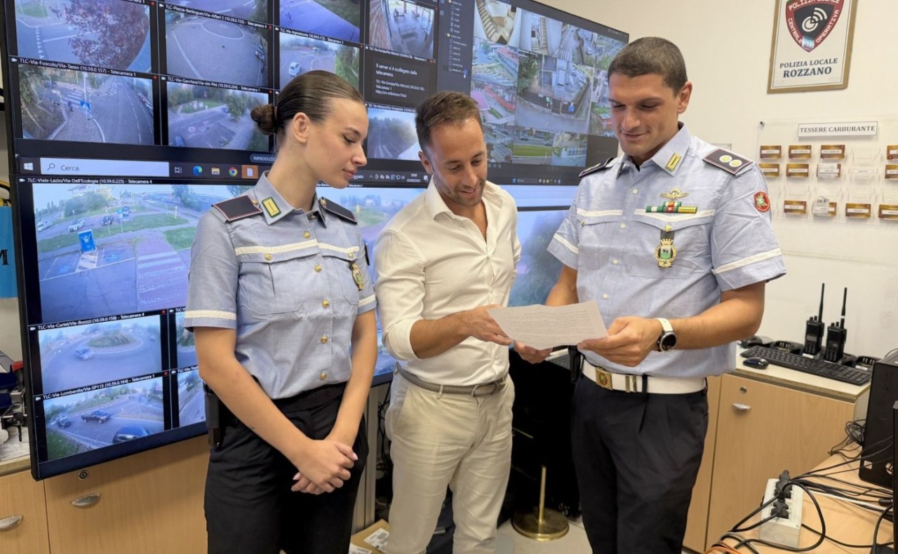 Una nuova “control room” per la polizia locale di Rozzano: più sicurezza con 430 nuove telecamere e 56 lettori di targhe