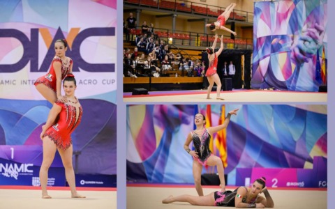 Ginnastica acrobatica, due giovani atlete di Corsico volano ai Mondiali di Pesaro