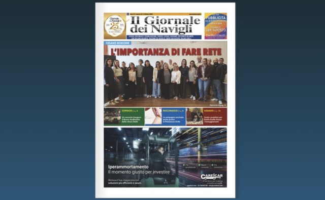 Ecco il nuovo numero dell’edizione cartacea de Il Giornale dei Navigli online