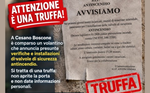 Cesano Boscone, finti controlli antincendio e truffa agli inquilini di via Don Minzoni: “Non aprite la porta”