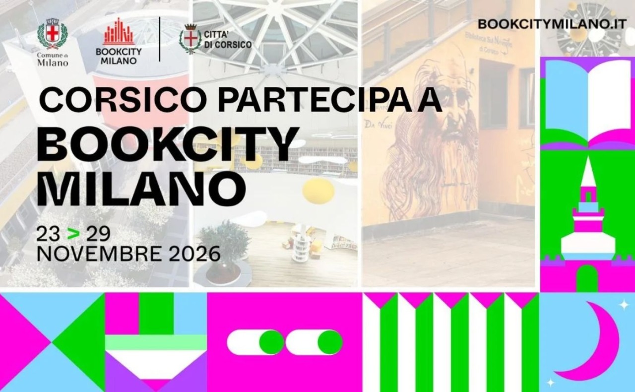 Corsico partecipa a BookCity Milano: tre grandi autori e tanti appuntamenti in biblioteca