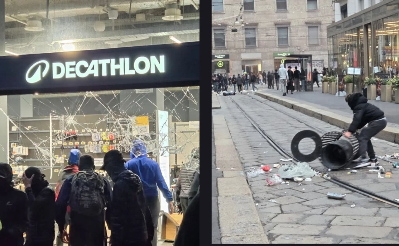 Milano travolta da due giorni di proteste e devastazioni: le ragioni del corteo oscurate dagli scontri