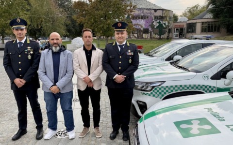Tre nuove auto dotate di cellula di sicurezza per la Polizia Locale di Rozzano
