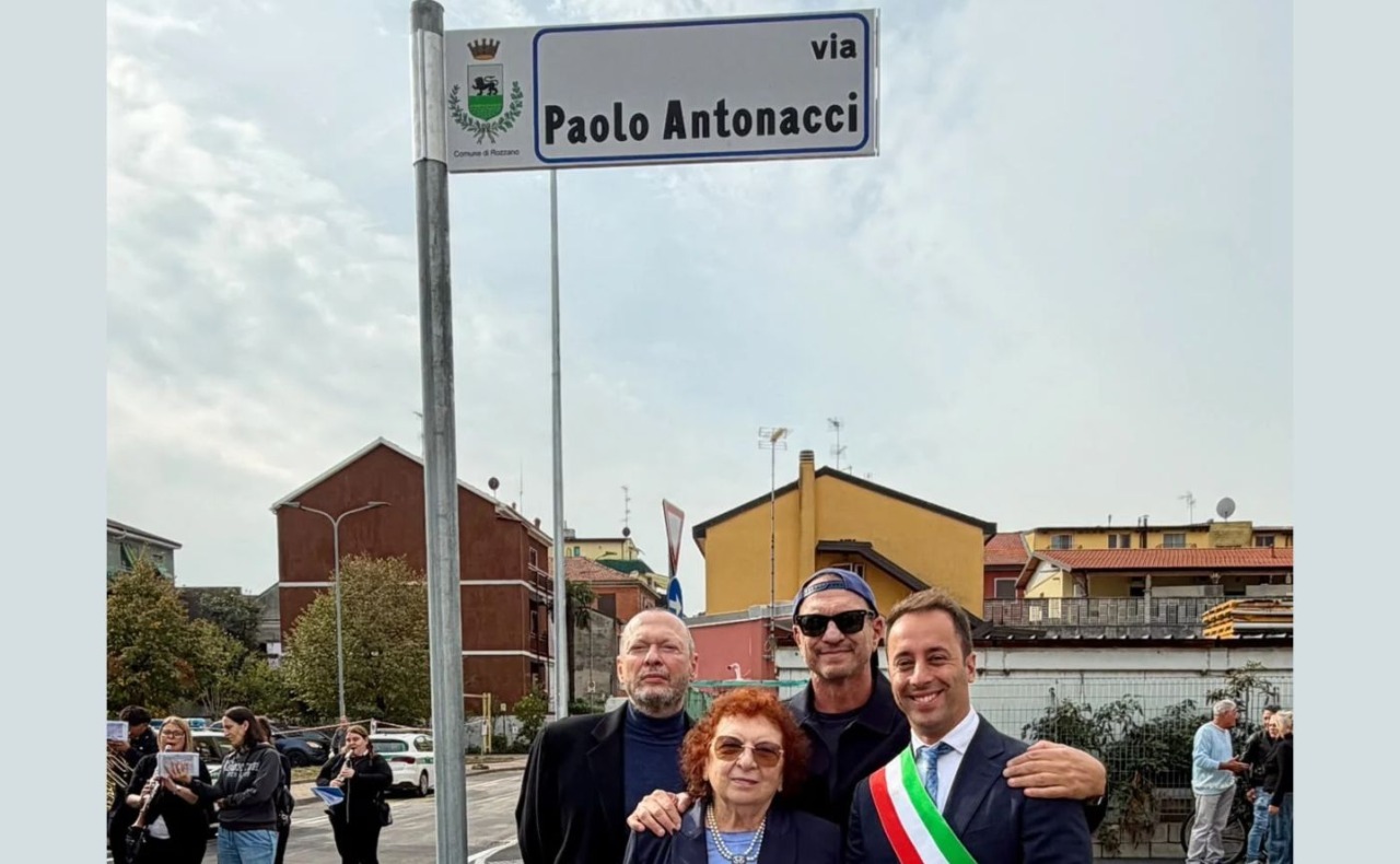 Rozzano inaugura una via per ricordare Paolo Antonacci: un’intera vita dedicata alla comunità