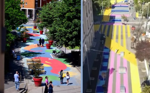 Inaugurata a Milano la nuova piazza scolastica Gattamelata-Faravelli: 4mila metri quadrati restituiti al quartiere